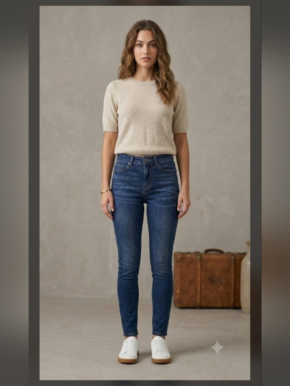 Judy Blue High Rise Dark Wash Skinny Jeans Size 28 / 7